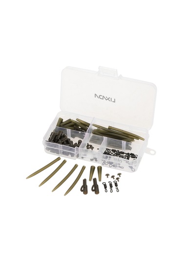 Lixada 100 Adet Terminal Sazan Balıkçılık Pimleri İle Y4700 Yeşil