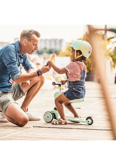 Scoot And Ride Helmet Bebek Kaskı Xxs-S Kiwi 181206-96391