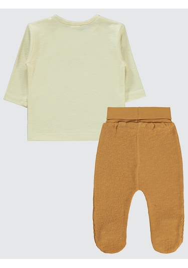 Civil Baby Erkek Bebek Takım 3-12 Ay Kiremit Kiremit