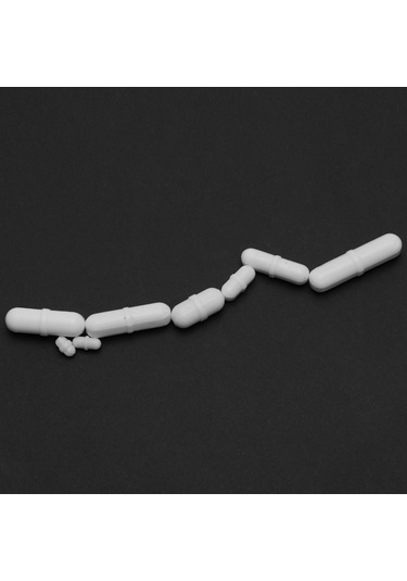 Gajeena 8 Adet Ptfe Manyetik Karıştırıcı Çubukları - Kimya Laboratuvarı İçin Sıcaklık Dayanıklı, Korozyon Direnci Ve Sabit Çalışma