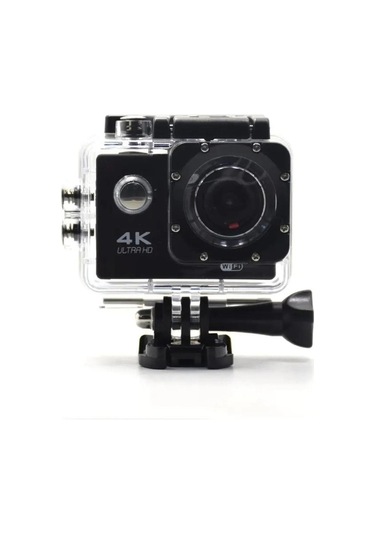4k Ultra Hd 12mp Wifi Waterproof 30m Su Geçirmez Aksiyon Kamera Siyah