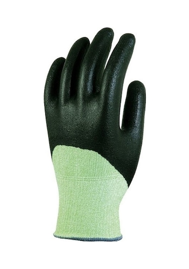 Gants/fıbre De Verre -pu/nıtrıle Noır 10'lu Paket