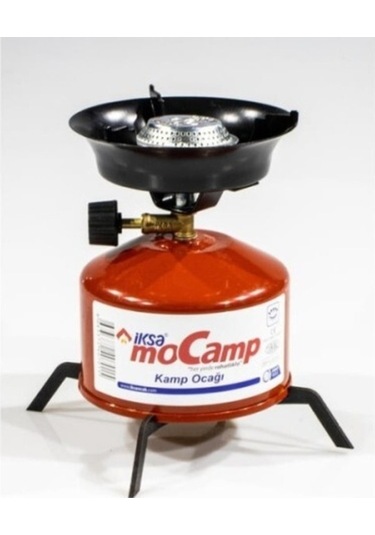 Ebitda Kamp Ocağı Seti Kırmızı-siyah - Hafif Ve Taşınabilir Kamp Pişirme Aleti Kırmızı - Siyah