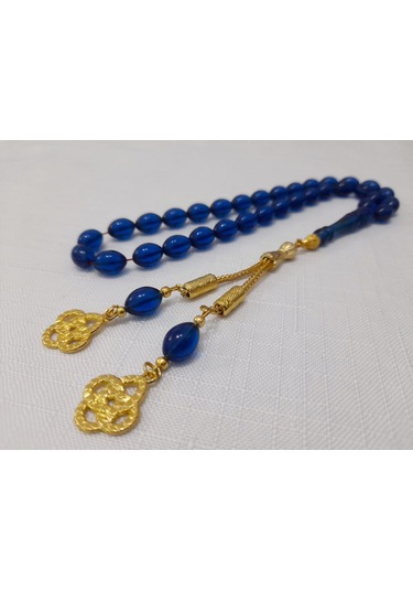 Soma Tesbih Mükemmel Hamura Sahip Ateş Kehribar Tesbih 8 x 10 CM