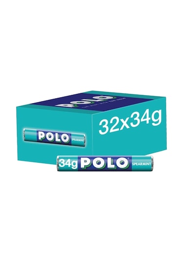 Polo Spearmint Naneli Şeker 32 x 34 G