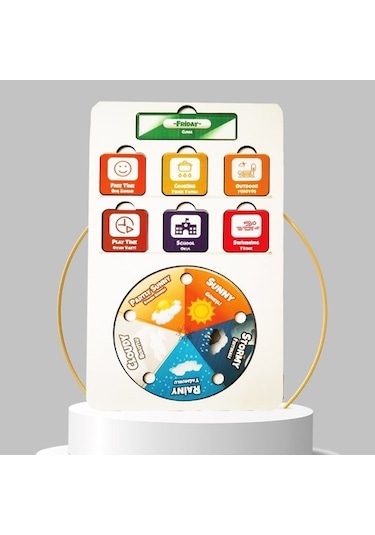 Moon Beavers Günlük Planım Ahşap Eğitici Oyun