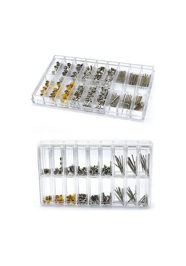 Xurunkeji Saat Kurma Kolu Parçaları Değişimi Çeşitli Kubbe Düz Kafa, Sap Boruları, Sap Burçları Saat Aksesuarları Tamir Takım Seti Diğer