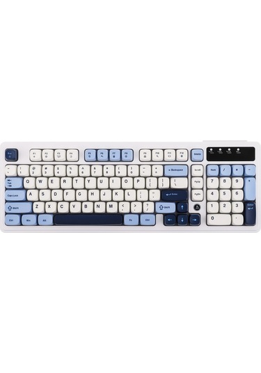 Af-98 Kablolu Mekanik Hisli Oyuncu Klavye - Kahverengi Switch Hissiyatlı