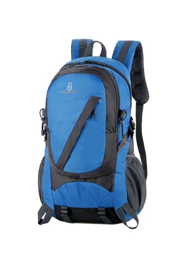 Novahub Çok Cepli Sıkıştırma Kayışlı Kamp, Yürüyüş Ve Seyahat Çantası Mavi Mavi