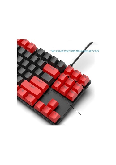 Fastbuy Kırmızı Anahtarlı Kablolu Mekanik Klavye