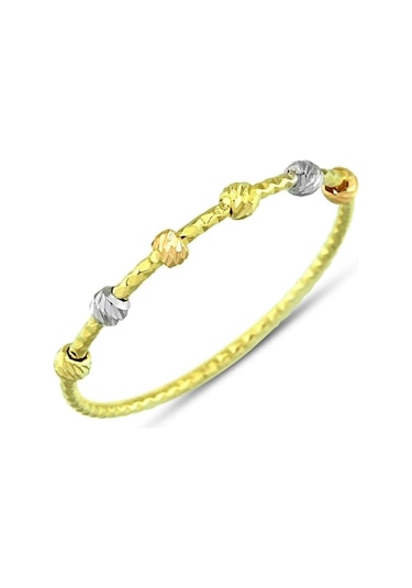 14 Ayar Altın Dorika Toplu İnce Yüzük