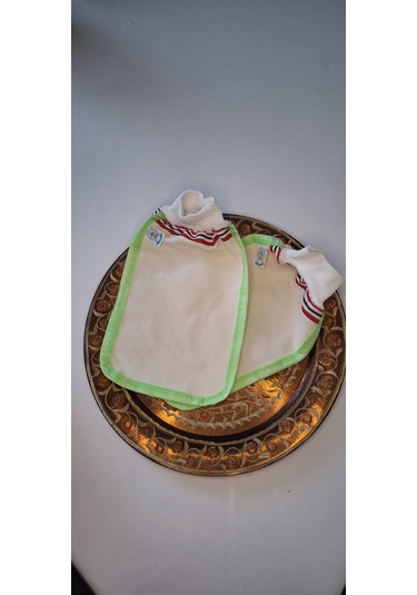 Eker-yeşil Biyeli Hızlıgiy Kese Seti-2 Adet Kese-lastikli Kese