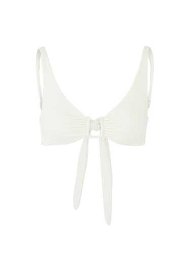 Away That Day Palma Bikini Üstü Ivory