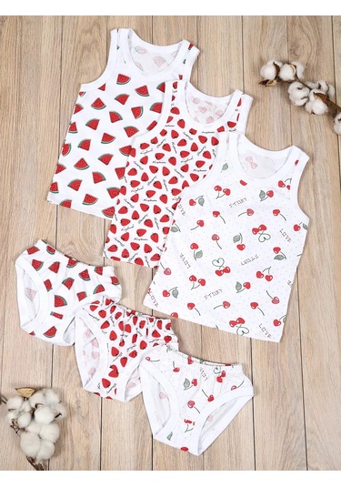 Matvejka 3 Parça Atlet Ve Külot İç Giyim Seti 216192131 Beyaz