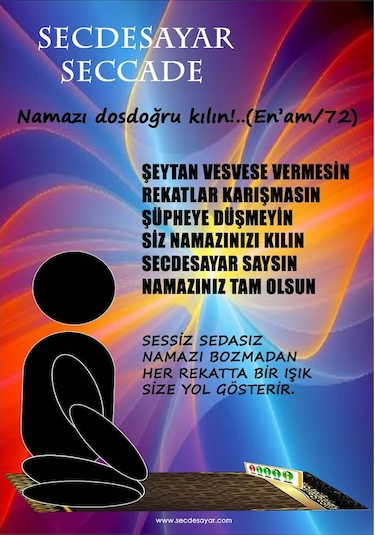 Namazda Rekatsayar Seccade