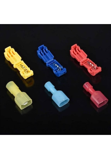 Quick Splice Connector - Bağlantı Konnektörü - 3 Boy 60 Adet Set
