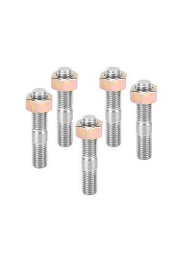 Kosona Mitsubishi Dsm 1g Evo1-10, Subaru Td05h Td06 Turbo Uyumlu 304 Paslanmaz Çelik M10x1.25 5 Adet Somun Seti - Yüksek Sertlikli, Korozyon Direnci