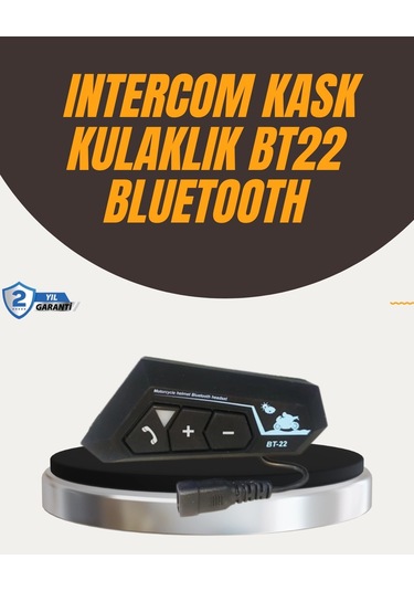 Bfs Su Geçirmez Bt22 Bluetooth Kask Kulaklığı Gps Ve Müzik Uyumlu