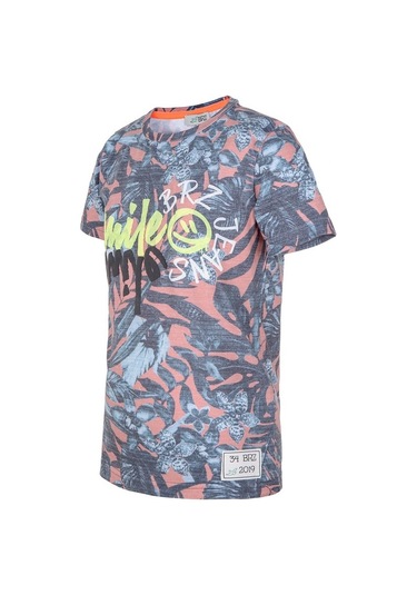Brz Kids Baskılı Erkek Çocuk Kısa Kollu T-Shirt Çok Renkli (534370118) Çok Renkli
