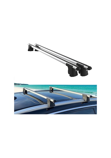 Bmw X5 Suv G05 2019-2024 İçin Araç Üstü Portbagaj Taşıma Barları, Alüminyum Çapraz Tavan Barları 2 Adet Ara Atkı Gri