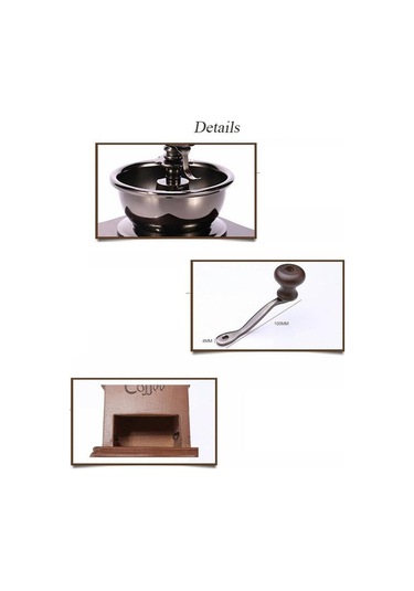 Yeni Ahşap + Metal Manuel Kahve Değirmeni Kahve Makinesi Kahve Makinesi Mutfak Malzemeleri Diy Aracı Hediye