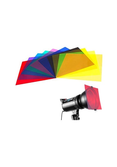 Gdx Jelatin Filtre (Yeşil- Mavi- Kırmızı- Sarı- Mor)