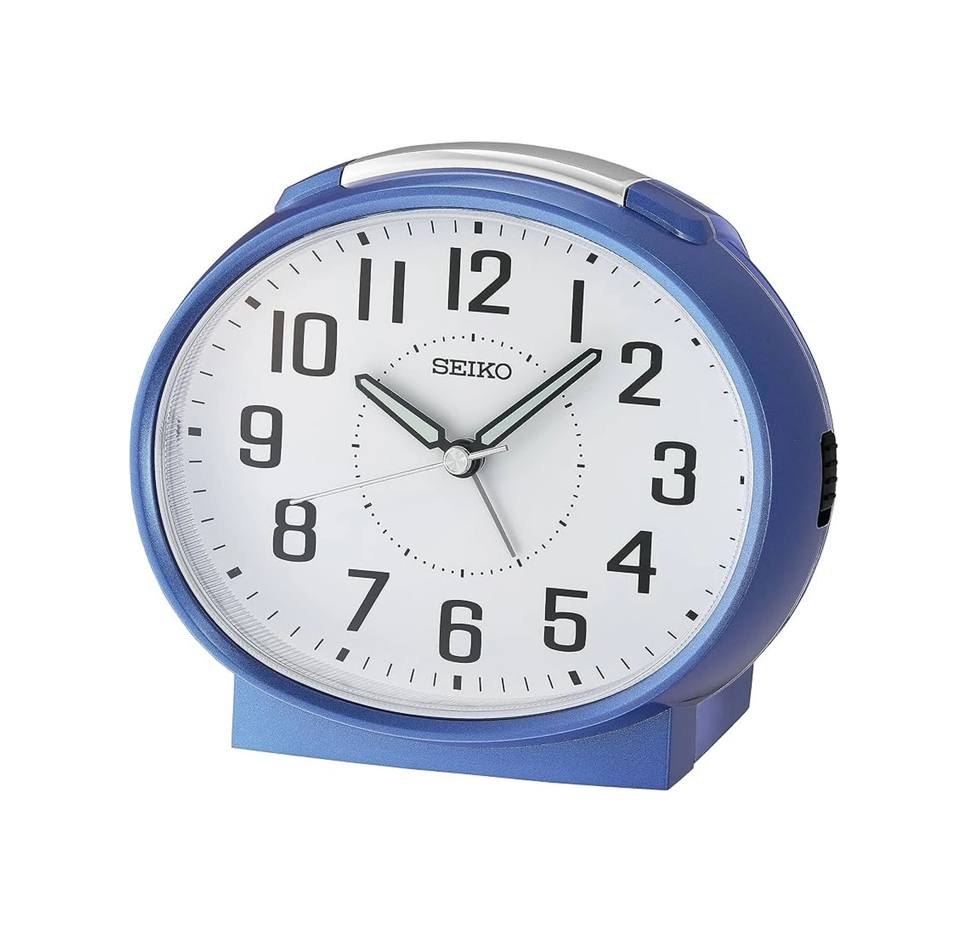 Seiko Clock Qhk059l Masa Saati Mavi