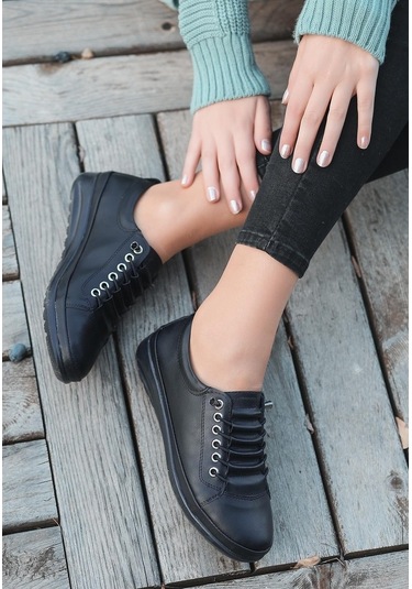 Artı-Artı020-1209 İçi Deri Kadın Sneaker Ayakkabı