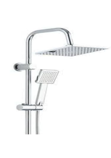 Krom Robot Duş Set Gümüş