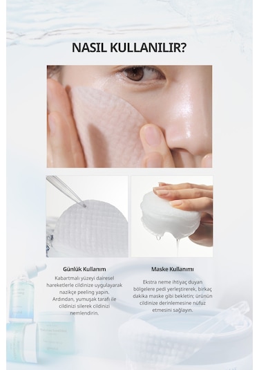 Hassas Ciltlere Nemlendirici Tonik Ped Goodal Houttuynia Cordata Hyaluron Soothing Clear Pad