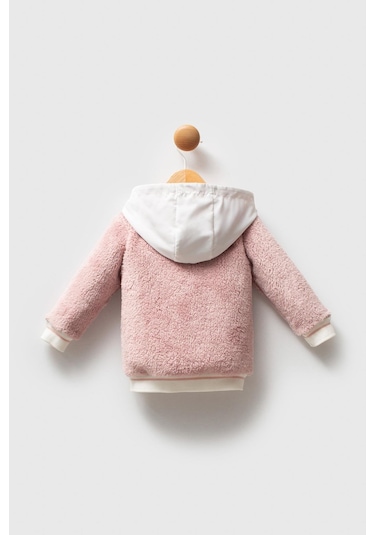 U.s. Polo Assn Kız Bebek Mont Pudra-2089 Pudra