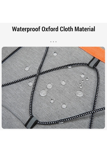 Hombey Açık Hava Çantası Yalıtımlı Soğutucu Sırt Çantası Alüminyum Folyo Termal Sırt Çantası Piknik Soğut Koyu Gri