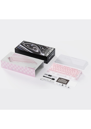 Gravastar Mercury K1 Rgb Kablosuz Mekanik Gaming Klavye, Alüminyum Çerçeveli, İngilizce Q, Special E