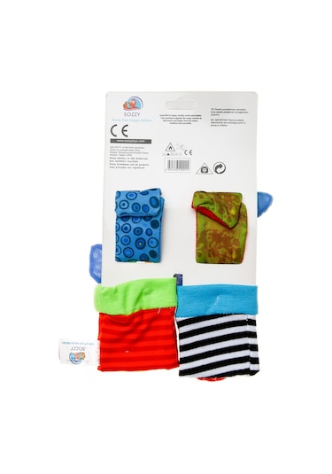 Sozzy Toys Çıngıraklı Bebek Bileklik Ve Çorabı Çok Renkli