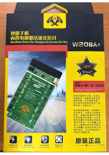 Oss Team W208a+ Telefon & Batarya Test Kablosu İphone + Android