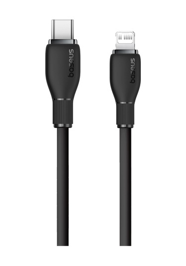 Baseus Pudding Serisi 20w Type-c - 8 Pin Hızlı Şarj Veri Kablosu, Uzunluk: 001,2m 001