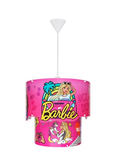 Barbie Çocuk Odası Sihirli Tavan Lambası Sarkıt-Lisanslı