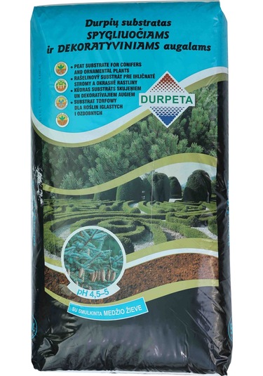 Peat Substrate For Decorative Plants - Süs Bitkileri İçin Özel Torf Dikim Karışımı - 50 Litre 50 L