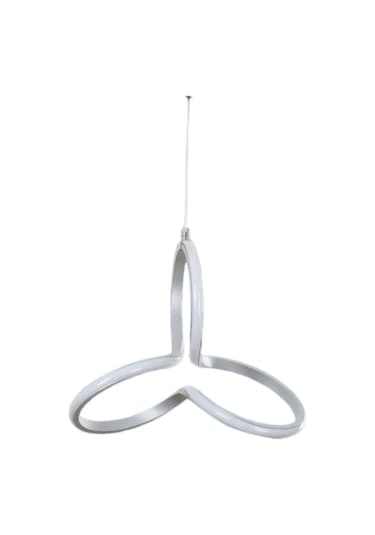 Sonya Modern Sarkıt Led Avize Gri Renk Gri