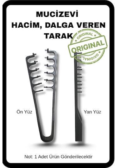 Mucizevi Tarak Toz Wax Seti 2 'li Hacim Veren Sabitleyen Set