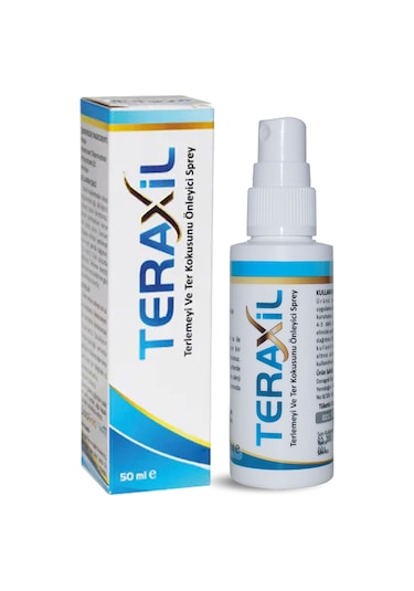 Teraxil Terleme ve Ter Kokusu Önleyici Sprey 3 x 50 ML