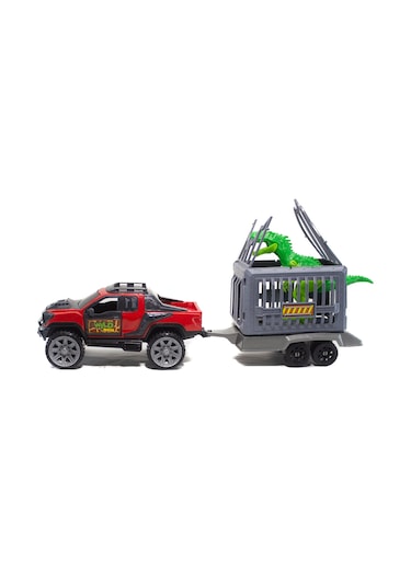 Oyuncak Ranger Dinazor Taşıyıcı Kafesli Taşıyıcı Trex Set