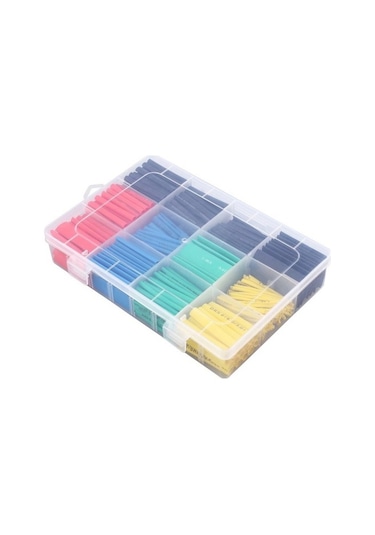 Koodmax - Isı Shrink Boru Daralan Makaron Kablo Yalıtım - 580 Adet 16 Boy