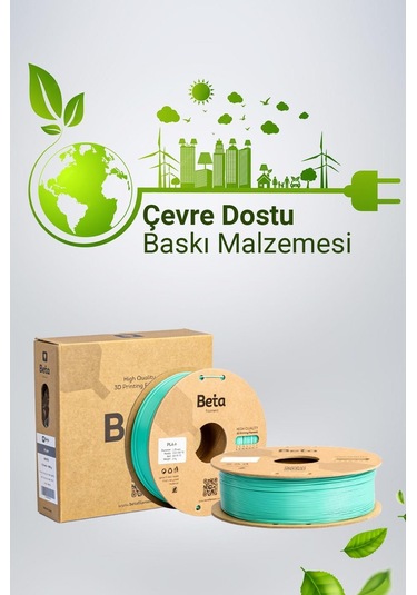 Beta Pla+ Filament Aqua Green
