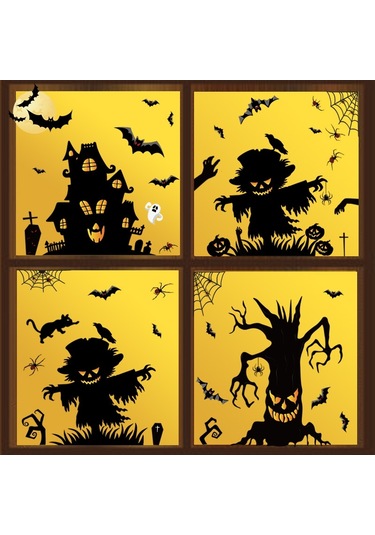 Dekorasyonu Statik Duvar Çıkartmaları Bq048 Mumya