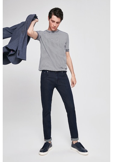 Ds Damat Slim Fit Lacivert Düz Denim Pantolon 0hcj35800399m Lacivert