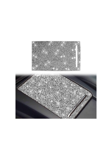 Tesla Model X İçin Araba Saklama Kutusu Paneli Elmas Etiket, Sol Ve Sağ Sürücü Evrensel