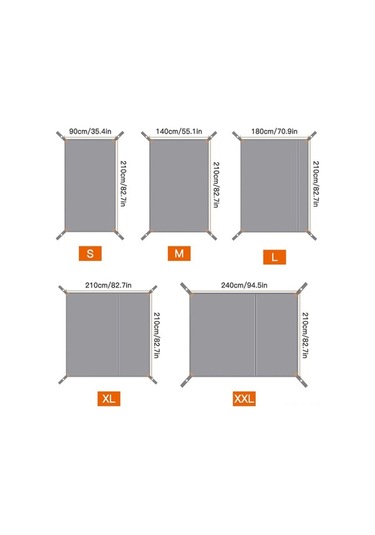 Ebitda Su Geçirmez Kamp Tarpı Kalın Piknik Matı Dayanıklı Plaj Pedi Çadır Ayağı Güneş Tentesi Zemin Kaplaması Yürüyüş Seyahat Sırt Çantası İçin Yardımcı Ürün Çok Renkli