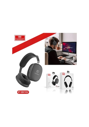 Earldom ET-BH102 Bluetooth 5.0 Kulak Üstü Kulaklık