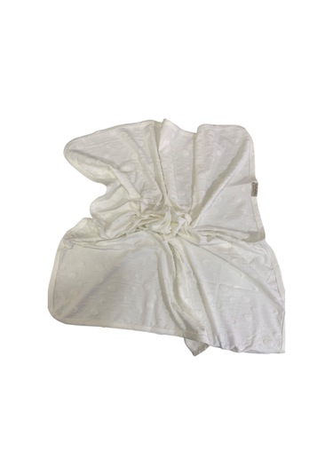 Babydoll Battaniye Babydola Ekru - Beyaz Asortili-11745 Beyaz